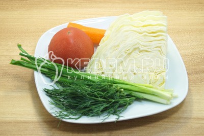 Салат из свежей капусты «Наоми»