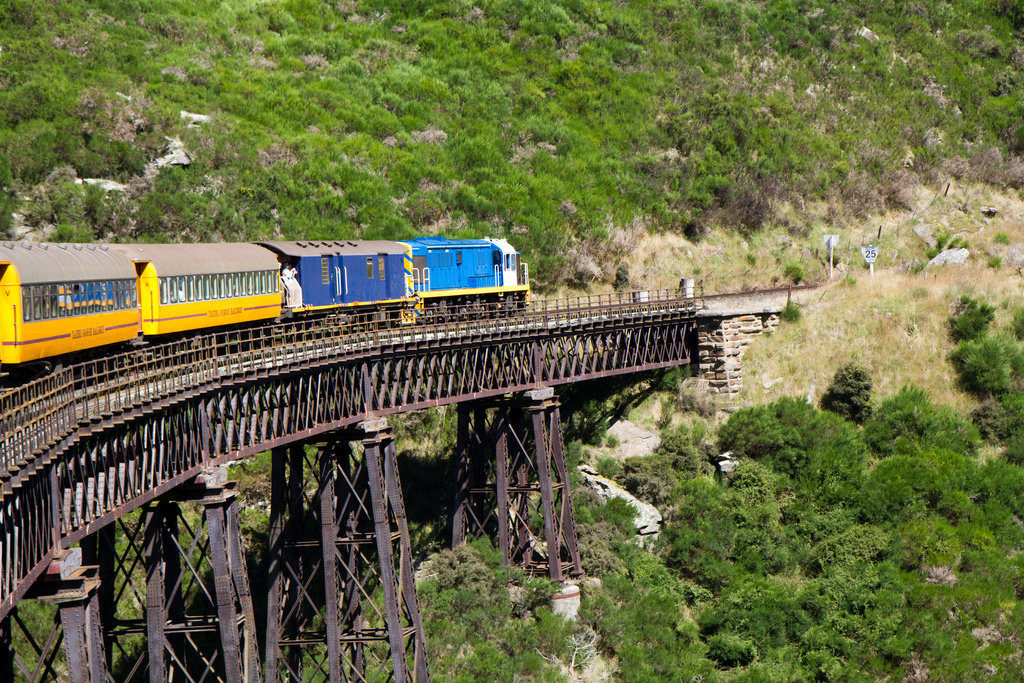 железная дорога в новой зеландии