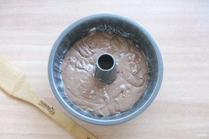 Шоколадный кекс-пудинг
