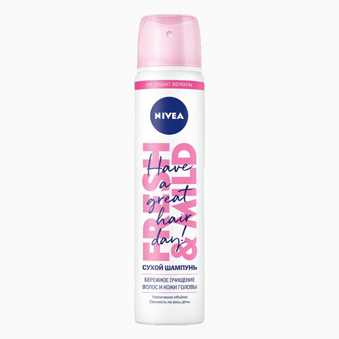Nivea выпустили новый сухой шампунь для темных волос