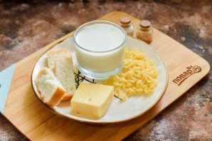 Швейцарский молочный суп с сыром