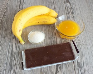 Шоколадно-банановый крем